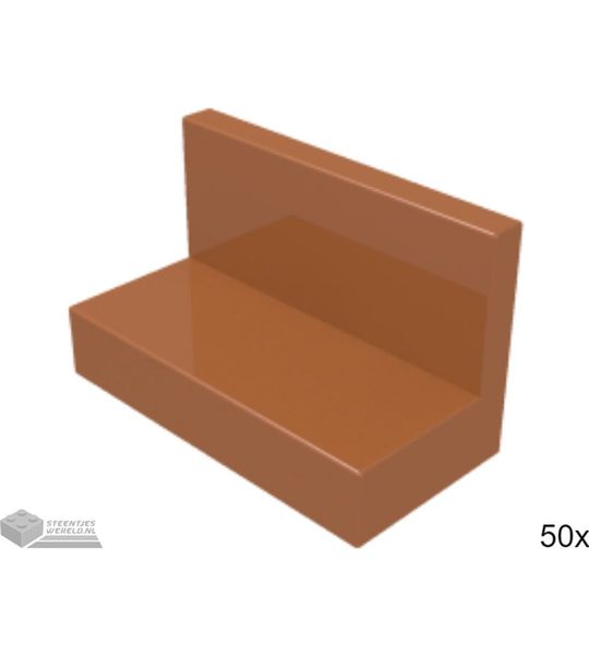 50x LEGO 4865 Paneel Donker oranje, 50 stuks