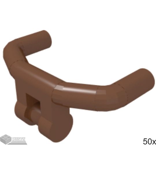 50x LEGO 98397 Roodbruin, 50 stuks