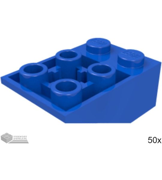 50x LEGO 3747b Blauw, 50 stuks