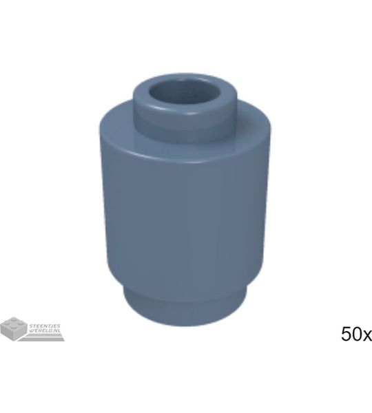 50x LEGO 3062b Zandblauw, 50 stuks
