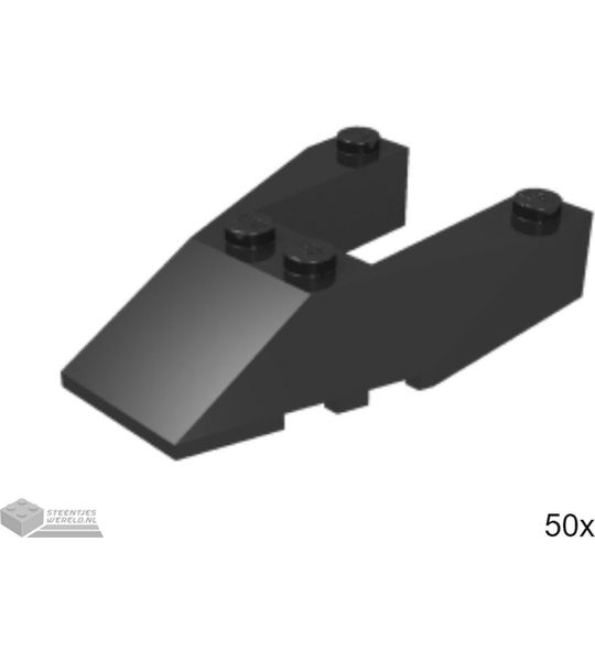 50x LEGO 6153b Zwart, 50 stuks