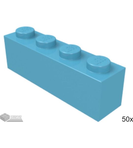50x LEGO 3003 Steen 2x2 Donkergroen, 50 stuks