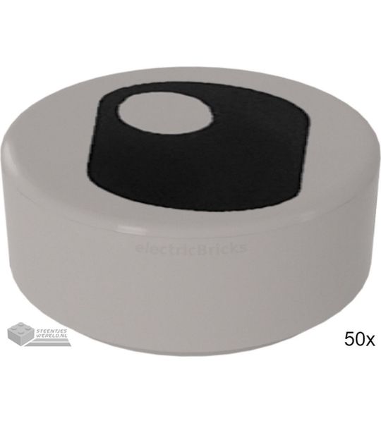 50x LEGO 98138pb204 Wit, 50 stuks