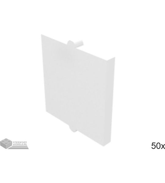 50x LEGO 60601 Wit, 50 stuks