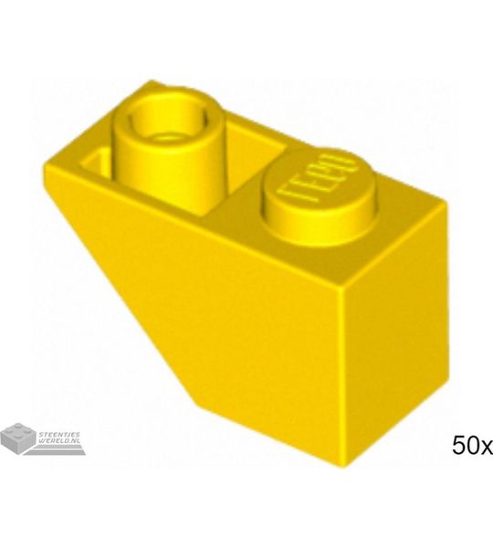 50x LEGO 3665 Geel, 50 stuks