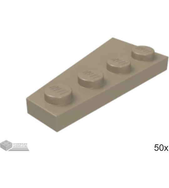 50x LEGO 41769 Donker tan, 50 stuks