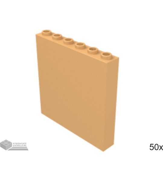 50x LEGO 59349 Paneel Medium noga, 50 stuks