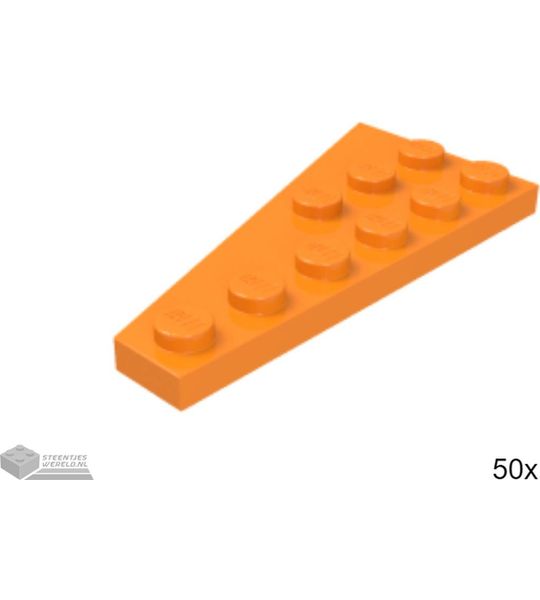 50x LEGO 54383 Oranje, 50 stuks