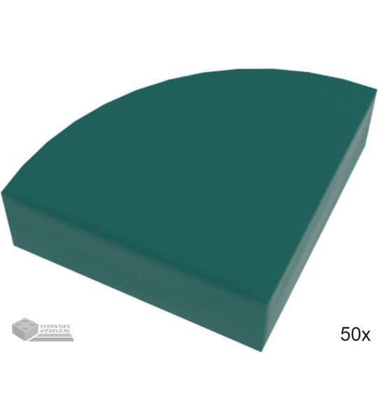 50x LEGO 25269 Donker Turquoise, 50 stuks