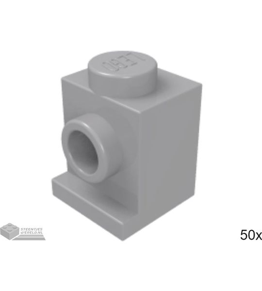 50x LEGO 4070 Licht blauwgrijs, 50 stuks