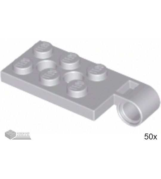 50x LEGO 43045 Licht blauwgrijs, 50 stuks
