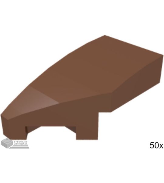 50x LEGO 29120 Roodbruin, 50 stuks