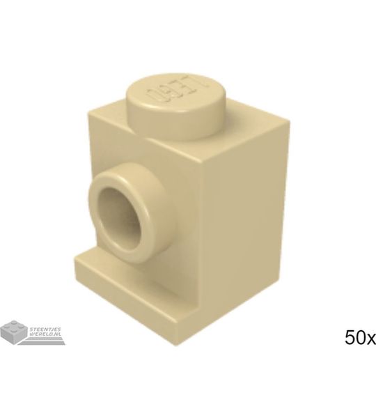 50x LEGO 4070 Tan, 50 stuks