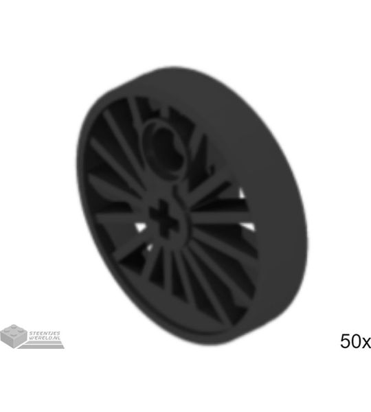 50x LEGO 85489a Zwart, 50 stuks