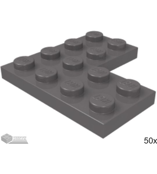 50x LEGO 2639 Donker blauwgrijs, 50 stuks