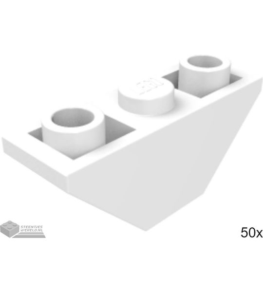 50x LEGO 2341 Wit, 50 stuks