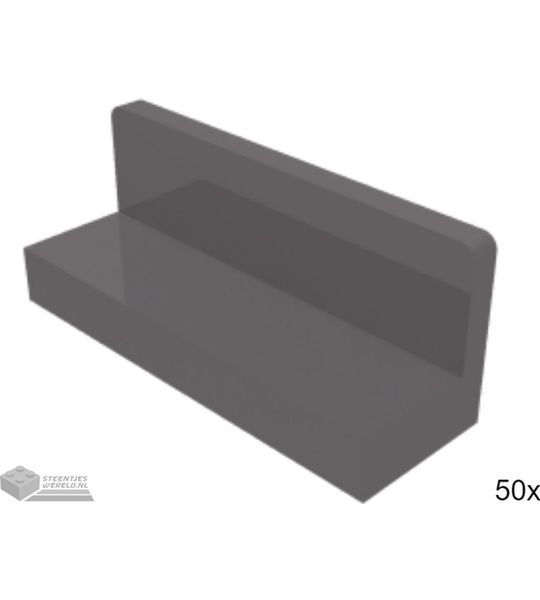 50x LEGO 23950 Paneel Donker blauwgrijs, 50 stuks