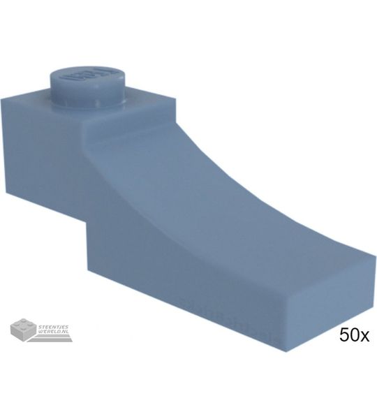 50x LEGO 70681 Fel lichtblauw, 50 stuks
