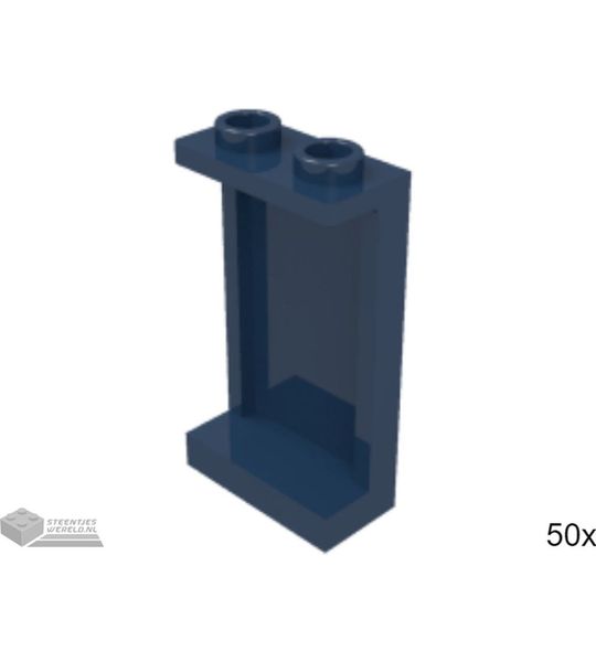 50x LEGO 87544 Paneel Donkerblauw, 50 stuks
