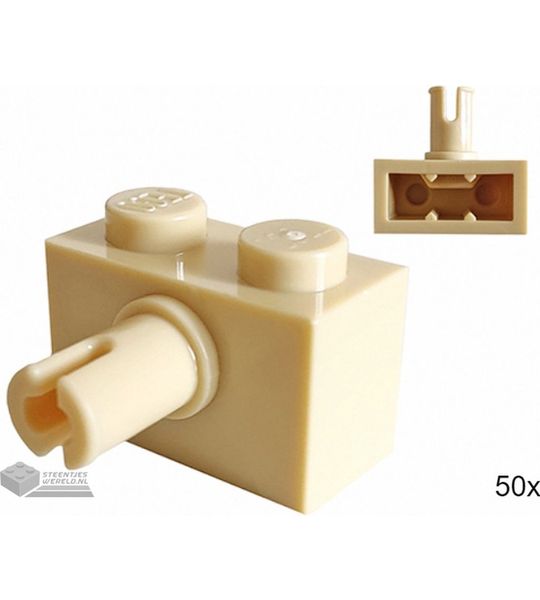 50x LEGO 44865 Tan, 50 stuks