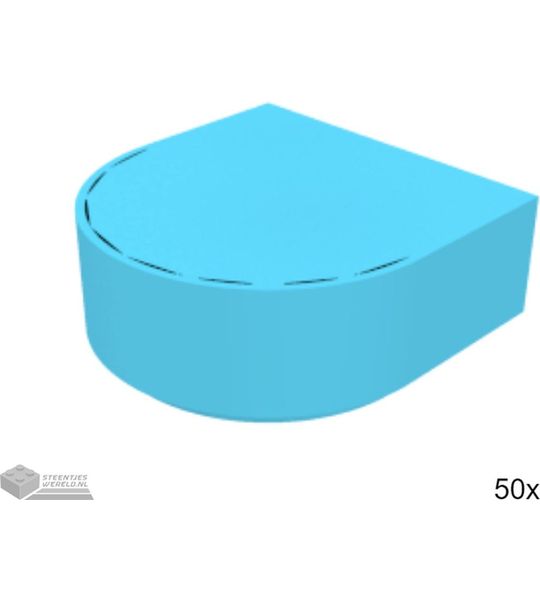 50x LEGO 24246 Donker azuur, 50 stuks