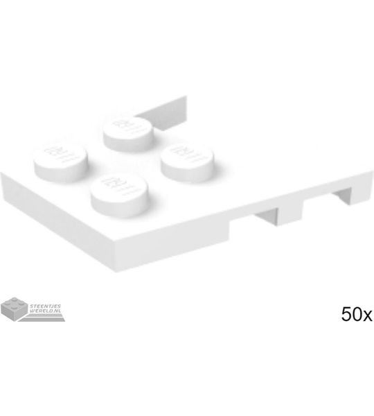 50x LEGO 48183 Wit, 50 stuks