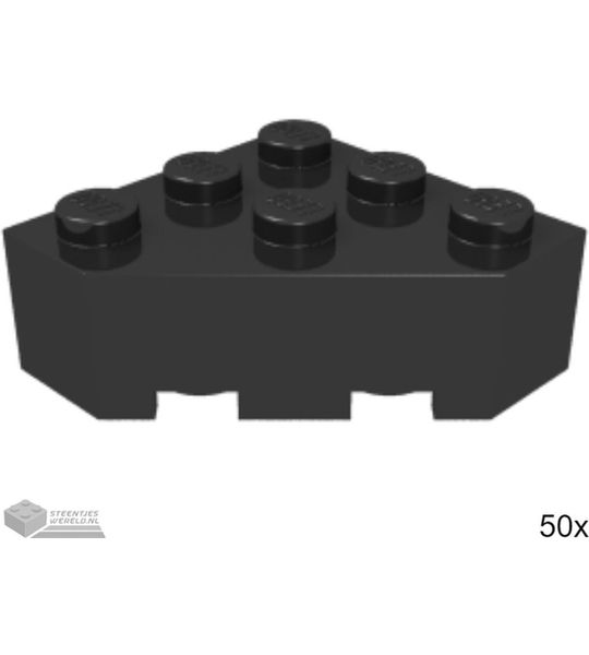 50x LEGO 30505 Zwart, 50 stuks