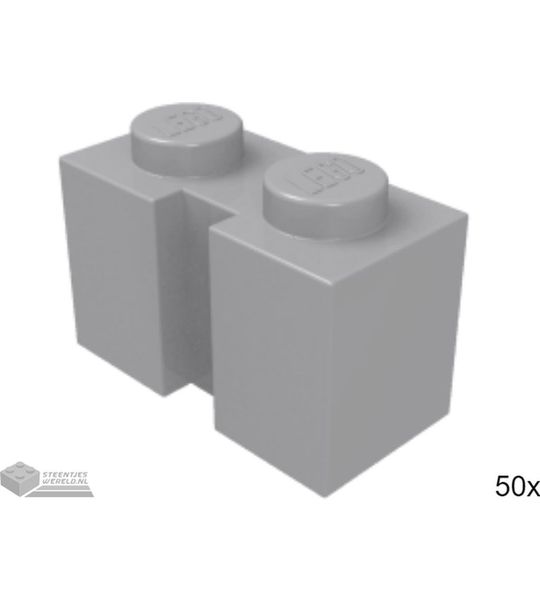 50x LEGO 4216 Licht blauwgrijs, 50 stuks