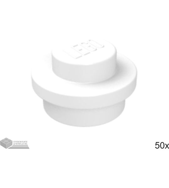 50x LEGO 4073 Wit, 50 stuks