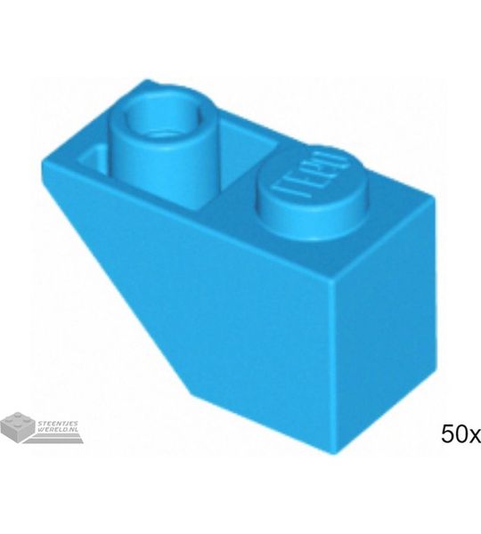 50x LEGO 3665 Donker azuur, 50 stuks