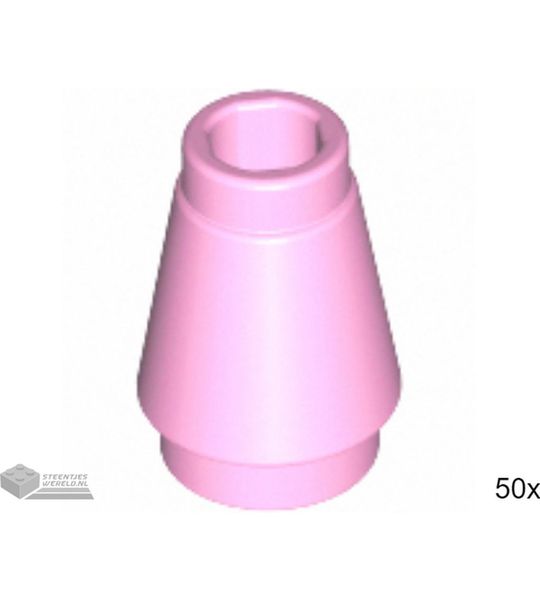 50x LEGO 4589b Fel roze, 50 stuks