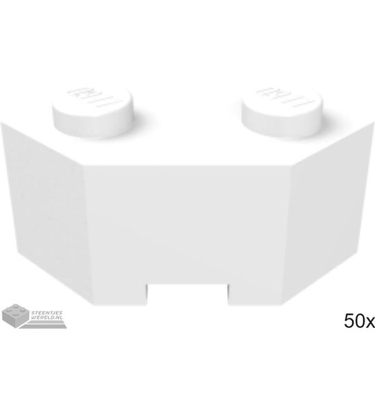 50x LEGO 87620 Wit, 50 stuks