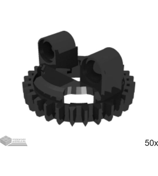 50x LEGO 99010 Zwart, 50 stuks