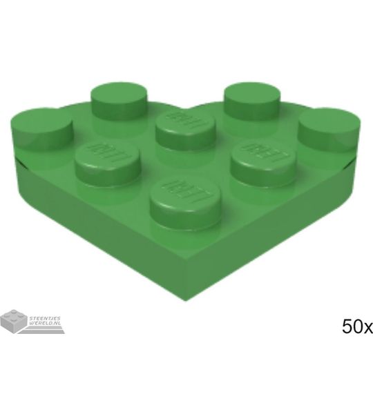 50x LEGO 39613 Fel groen, 50 stuks