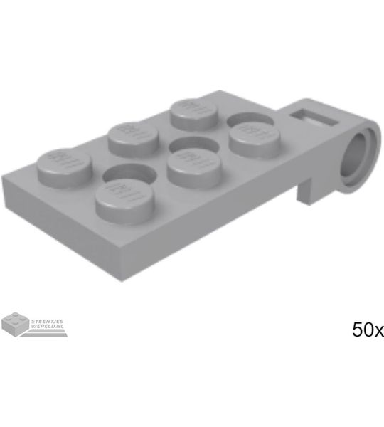 50x LEGO 98286 Licht blauwgrijs, 50 stuks