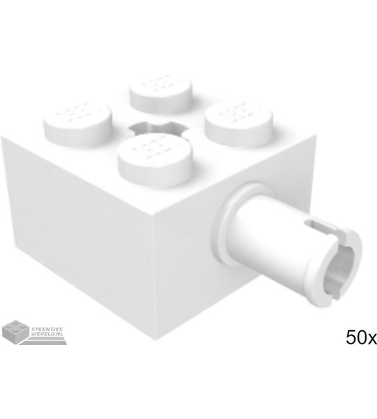 50x LEGO 6232 Wit, 50 stuks