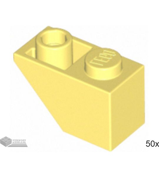 50x LEGO 3665 Fel lichtgeel, 50 stuks