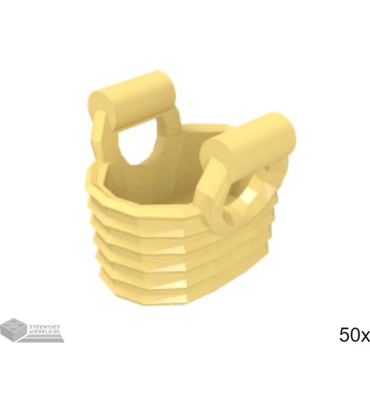 50x LEGO 93092 Fel lichtoranje, 50 stuks