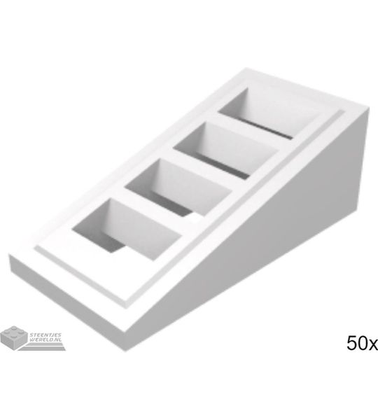 50x LEGO 61409 Plat zilver, 50 stuks