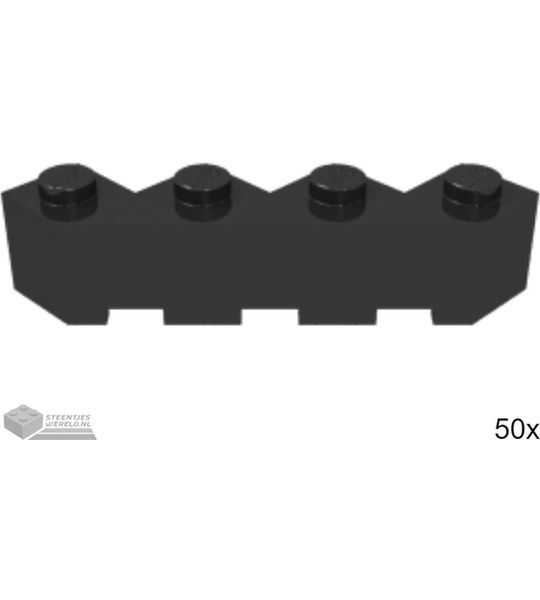 50x LEGO 14413 Zwart, 50 stuks