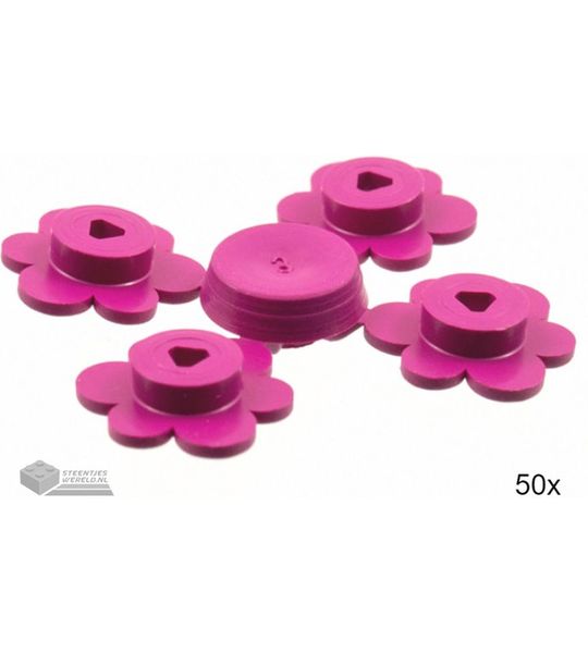 50x LEGO 3742sprue Magenta, 50 stuks