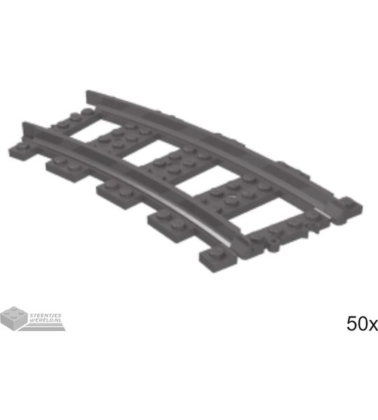 50x LEGO 53400 Donker blauwgrijs, 50 stuks