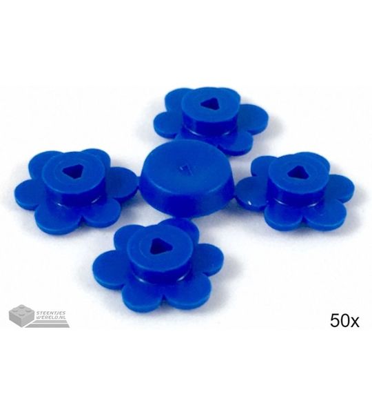 50x LEGO 3742sprue Blauw, 50 stuks