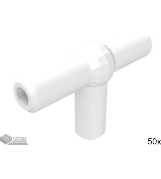 50x LEGO 4697b Wit, 50 stuks