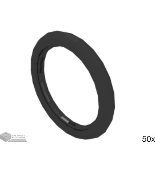 50x LEGO 2815 Zwart, 50 stuks