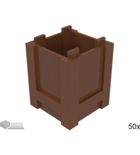 50x LEGO 61780 Roodbruin, 50 stuks