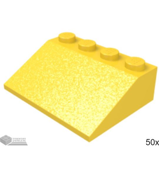 50x LEGO 3297 Geel, 50 stuks
