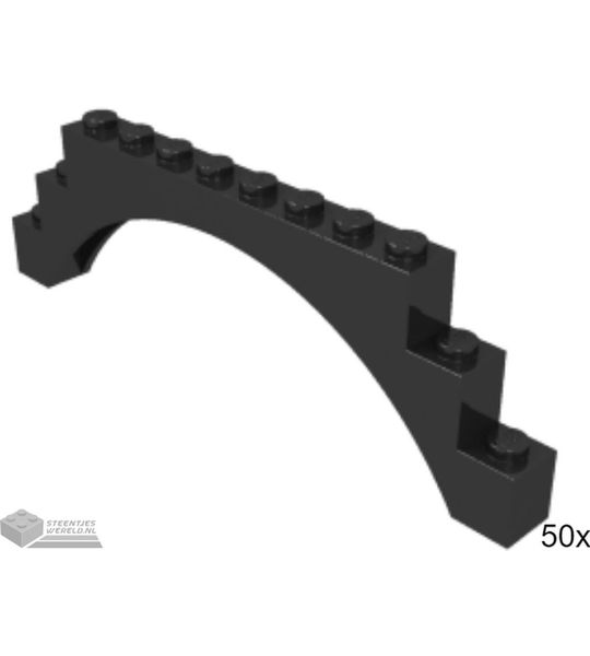 50x LEGO 6108 Zwart, 50 stuks