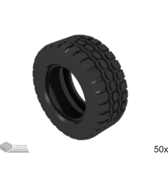 50x LEGO 92912 Zwart, 50 stuks