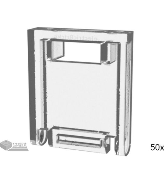 50x LEGO 4346 Doorzichtig, 50 stuks